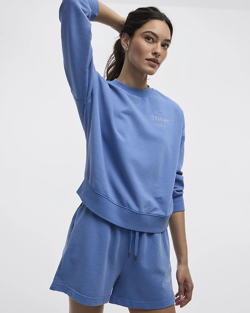 Pull à manches longues et col rond