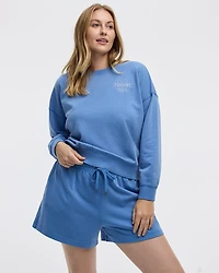 Pull à manches longues et col rond