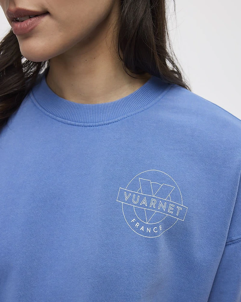 Pull à manches longues et col rond