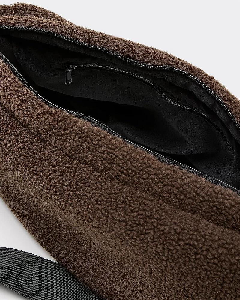 Sac à main en sherpa