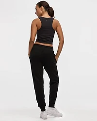 Pantalon jogger en molleton