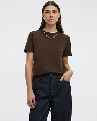 Boyfriend Crew-Neck T-Shirt