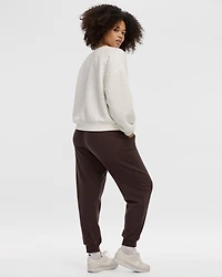 Quilted Henley Pullover