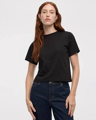 Crew-Neck Boxy T-Shirt