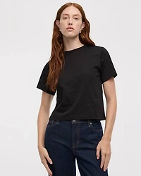 Crew-Neck Boxy T-Shirt