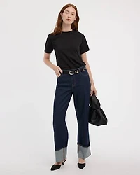 Crew-Neck Boxy T-Shirt
