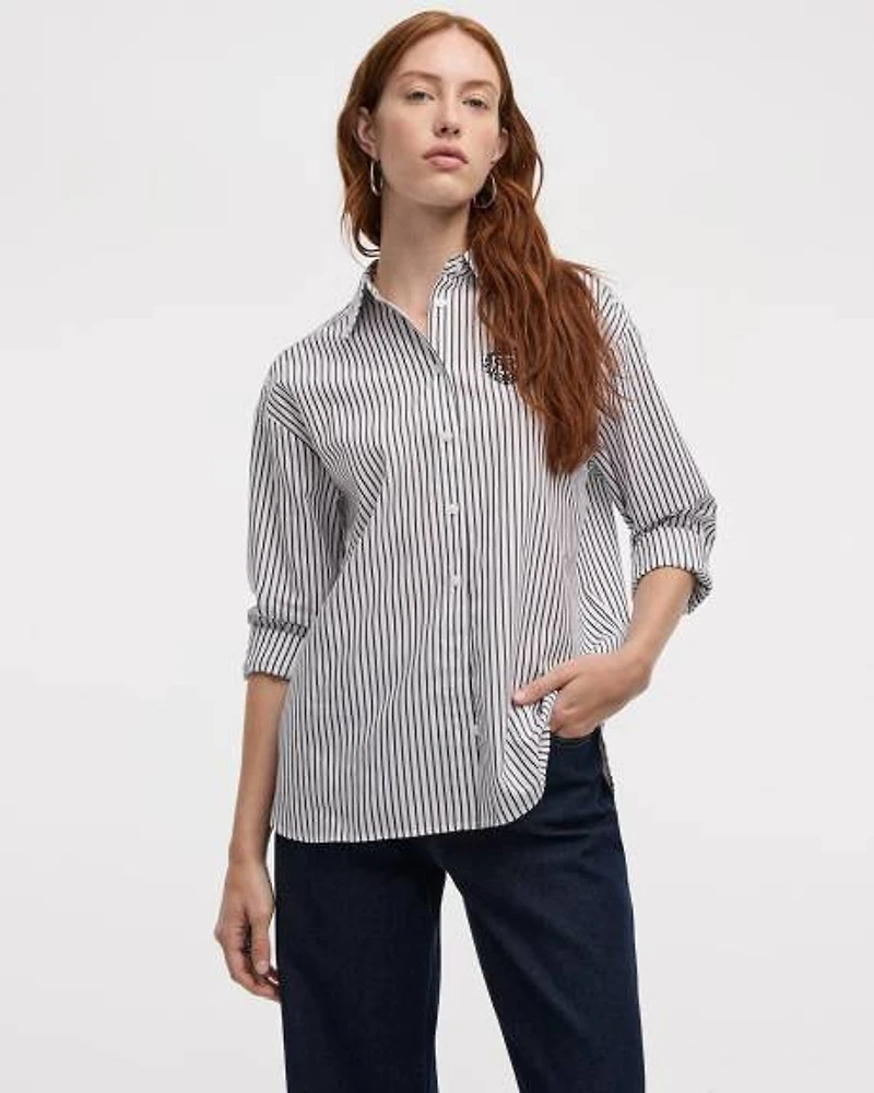 Striped Long-Sleeve Shirt