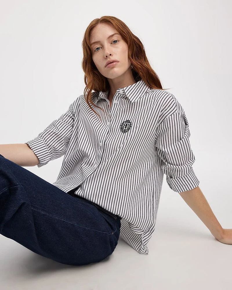 Striped Long-Sleeve Shirt