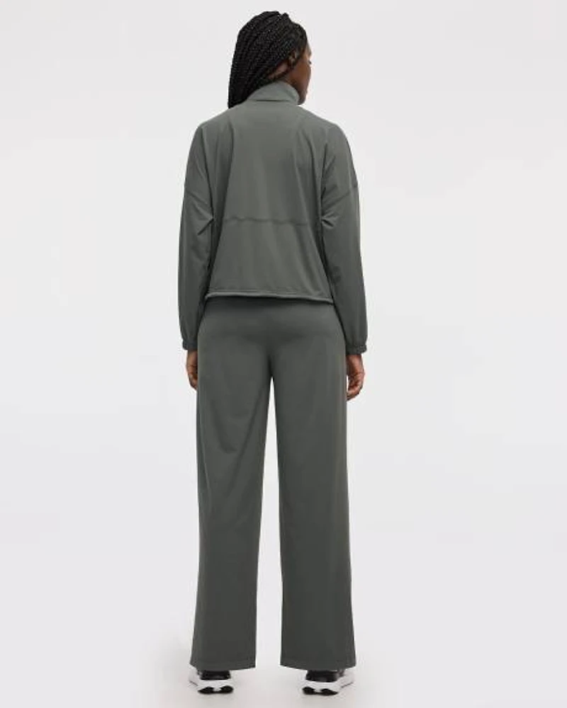 Pull à demi-zip
