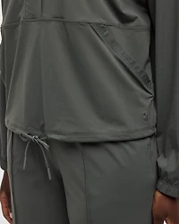 Pull à demi-zip