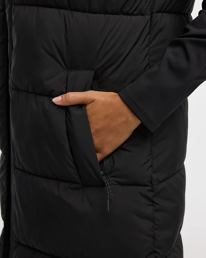 Long Hooded Vest