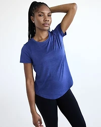 T-shirt à col rond et manches courtes