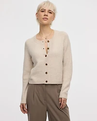 Cardigan DouceMaille à manches longues et col rond