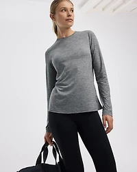 Long-Sleeve Crew-Neck T-Shirt