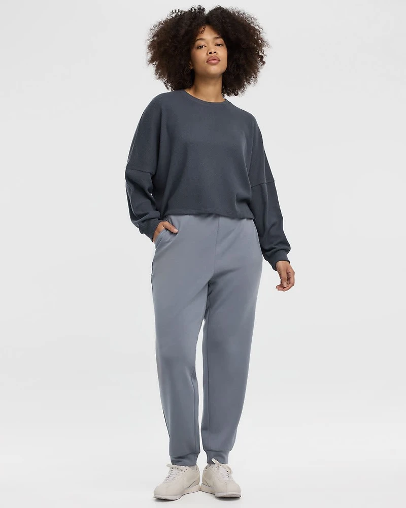 Brushed Knit Jogger Pant