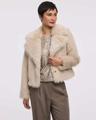 Faux Fur Coat