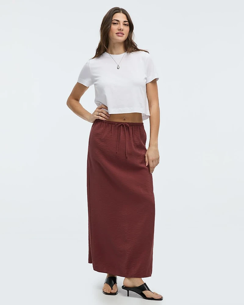 Pull-On Maxi Skirt