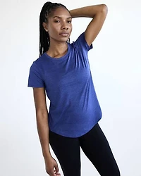 T-shirt à col rond et manches courtes