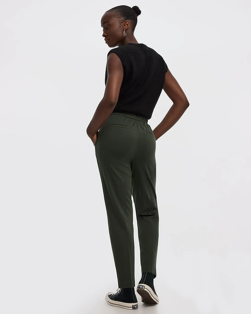 Tapered-Leg High-Rise Pants