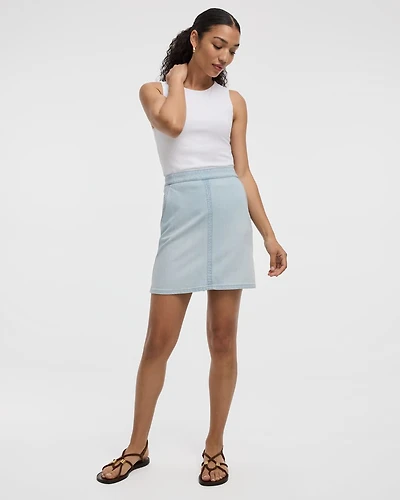 Short Denim Skirt