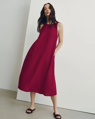 Sleeveless Midi Dress