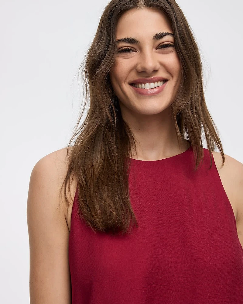 Sleeveless Midi Dress