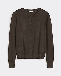 Crew-Neck Cardigan