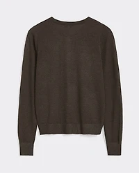 Crew-Neck Cardigan