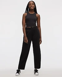 Barrel-Leg Pull-On Pant