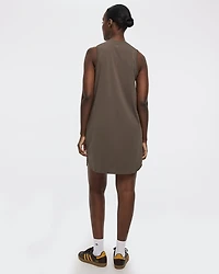 Sleeveless Crew-Neck Dress