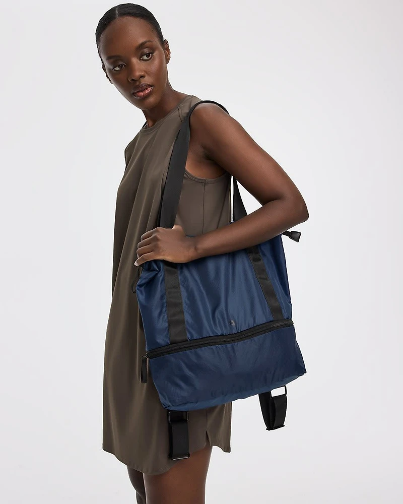 Sleeveless Crew-Neck Dress