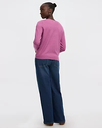 Long-Sleeve V-Neck Pullover