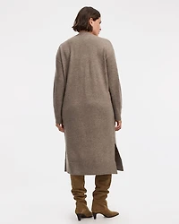 Robe midi en tricot DouceMaille à col rond
