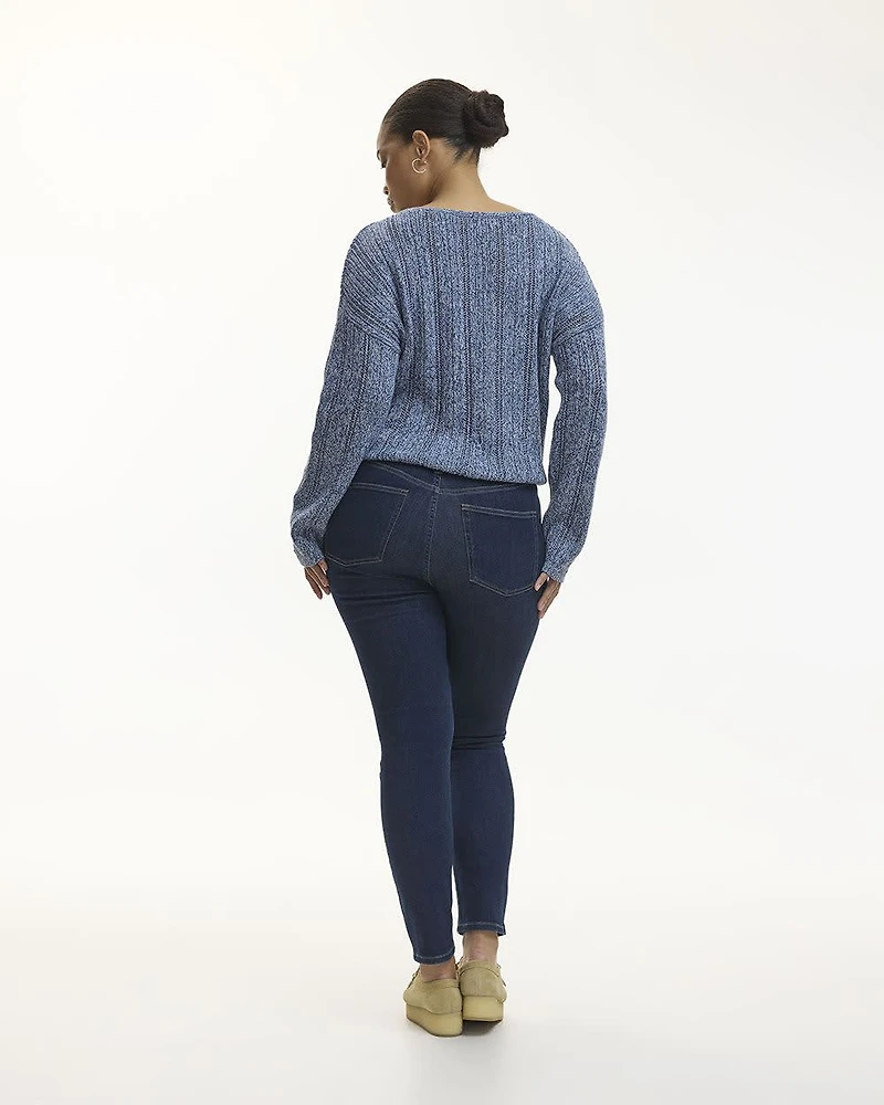 Skinny-Leg High-Rise Jean