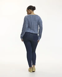 Skinny-Leg High-Rise Jean