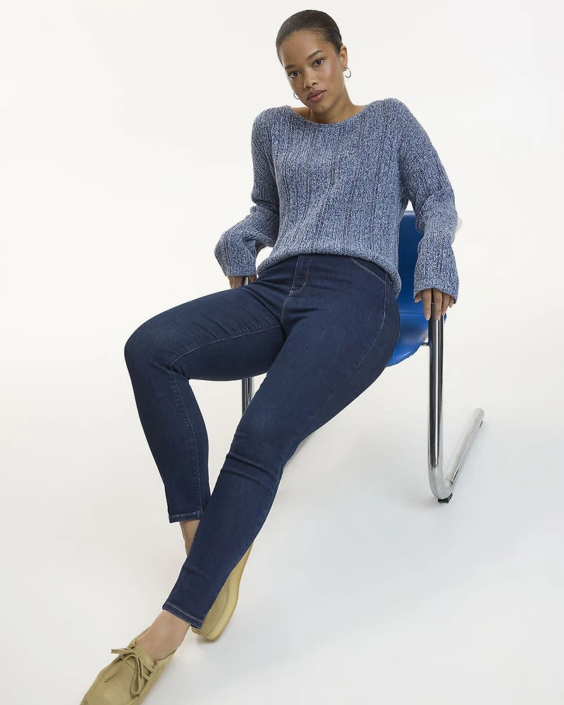 Skinny-Leg High-Rise Jean