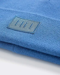 Fold-Over Beanie with Embroidered Patch