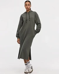 Long-Sleeve Hooded Dress