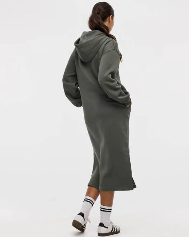 Long-Sleeve Hooded Dress