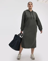 Long-Sleeve Hooded Dress