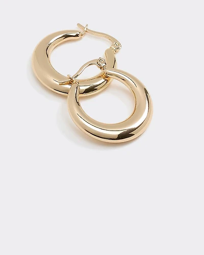 Stainless Steel Chunky Hoops