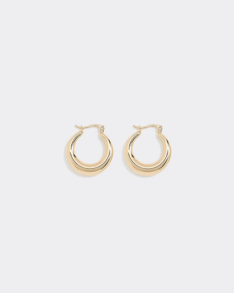Stainless Steel Chunky Hoops