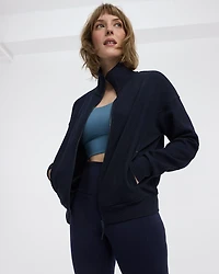 Textured-Jacquard Jacket