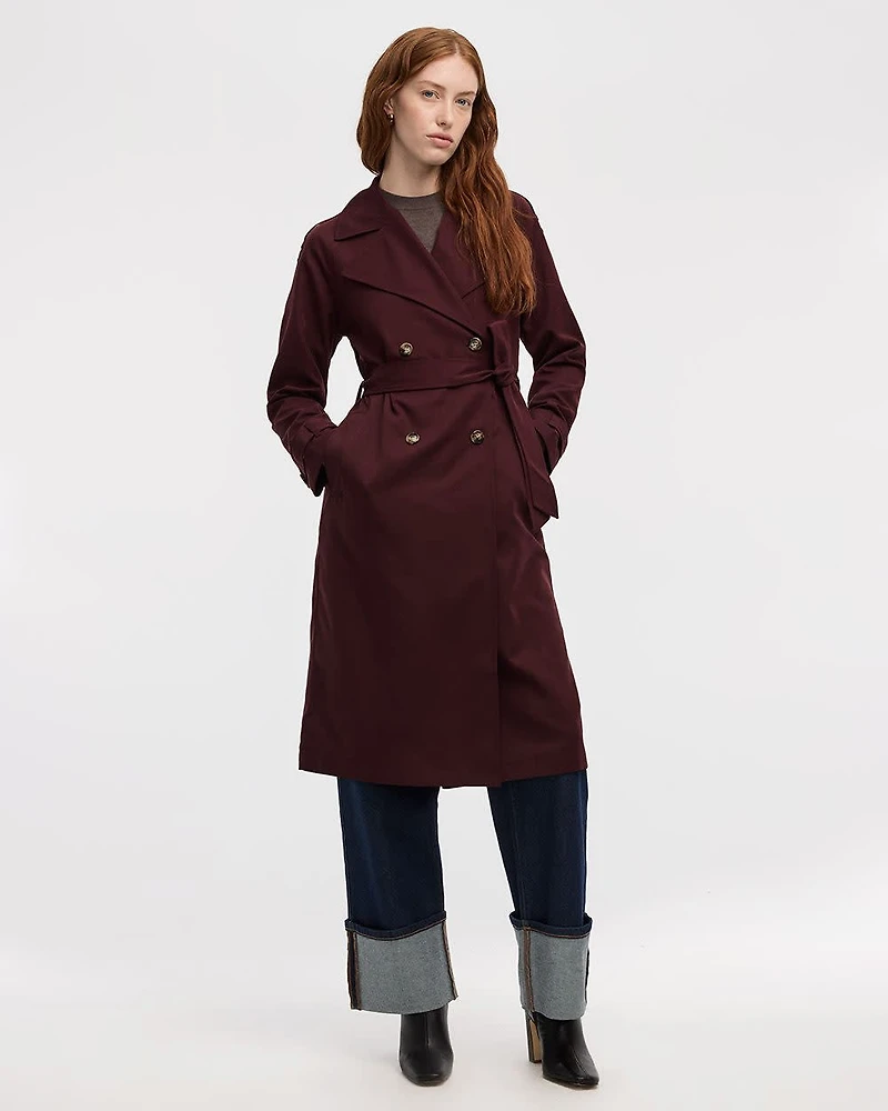 Manteau trench léger