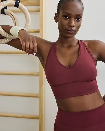 Soutien-gorge de sport Pulse à dos croisé