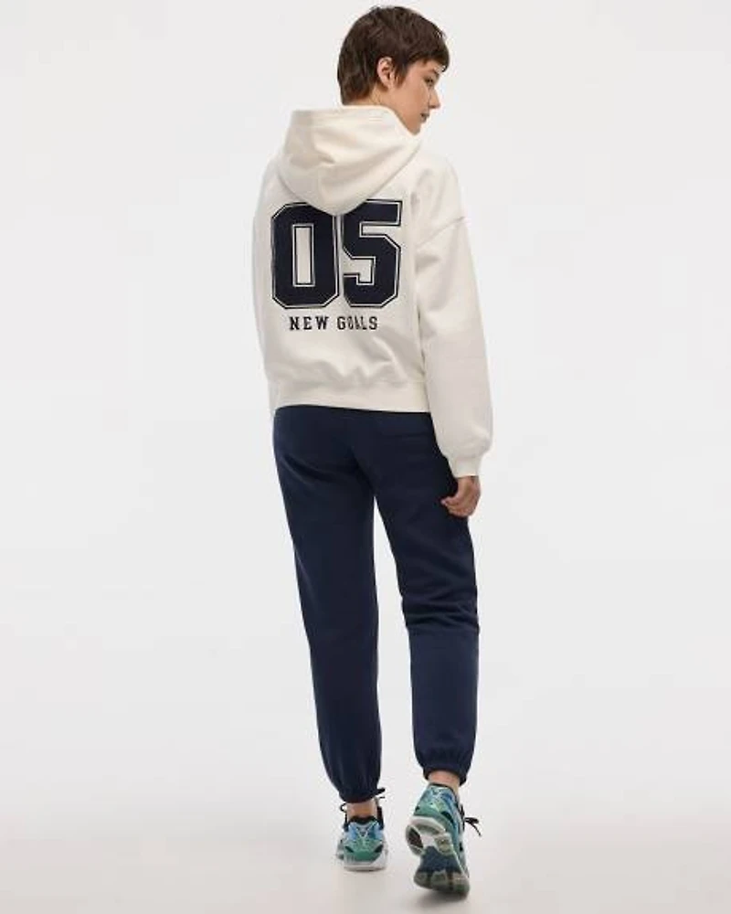 Fleece Graphic Hoodie