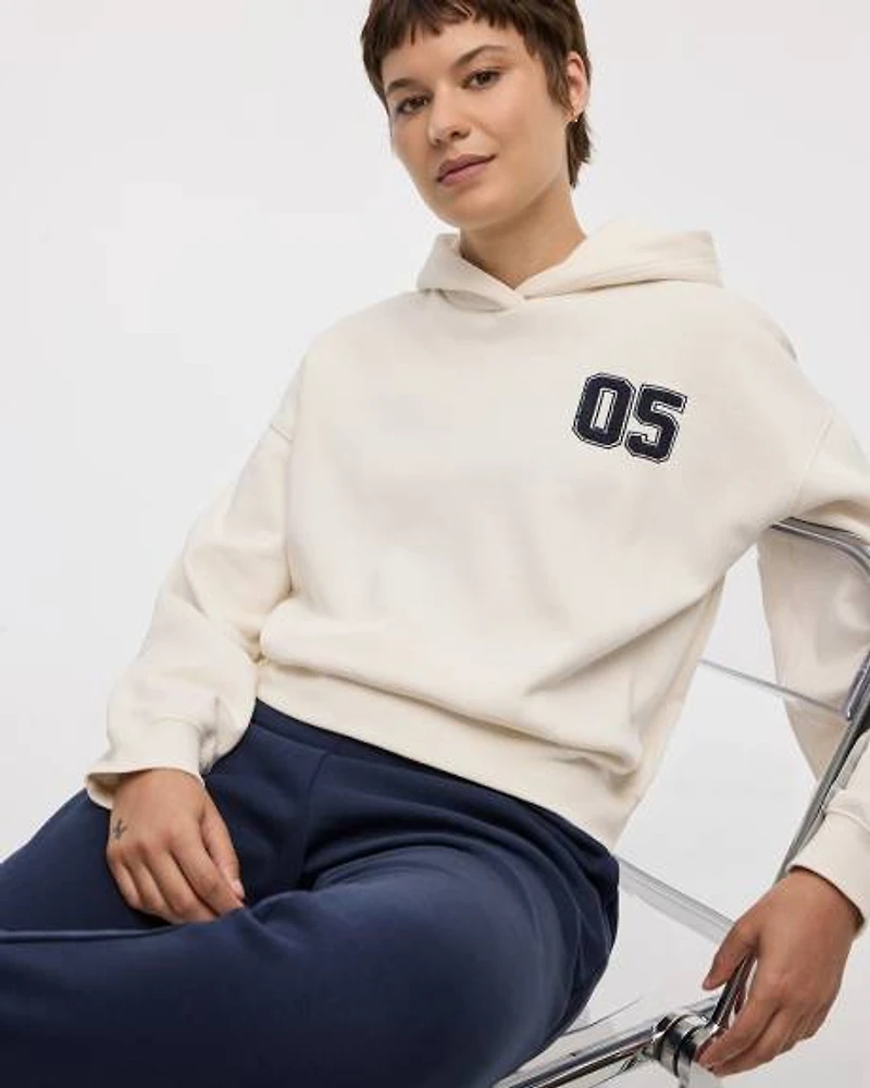 Fleece Graphic Hoodie