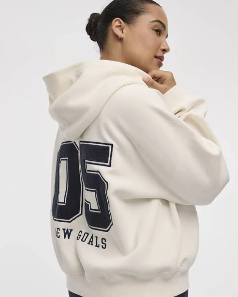 Fleece Graphic Hoodie