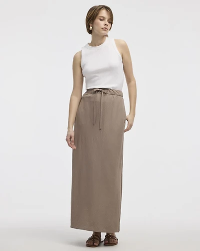 Stretch Maxi Skirt