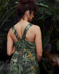 Sleeveless V-Neck Maxi Dress